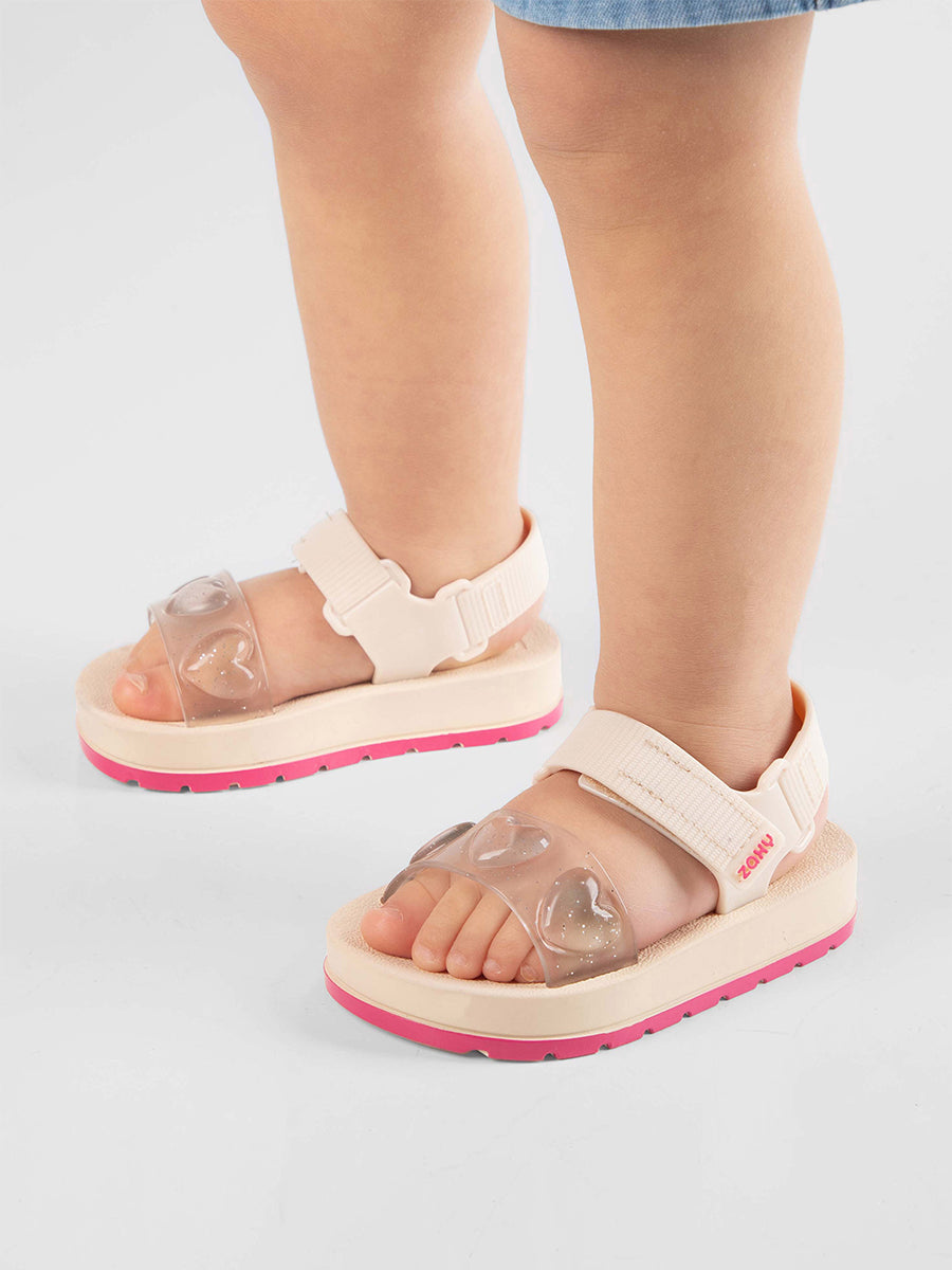 Zaxy Nina Love Sand Baby Off White