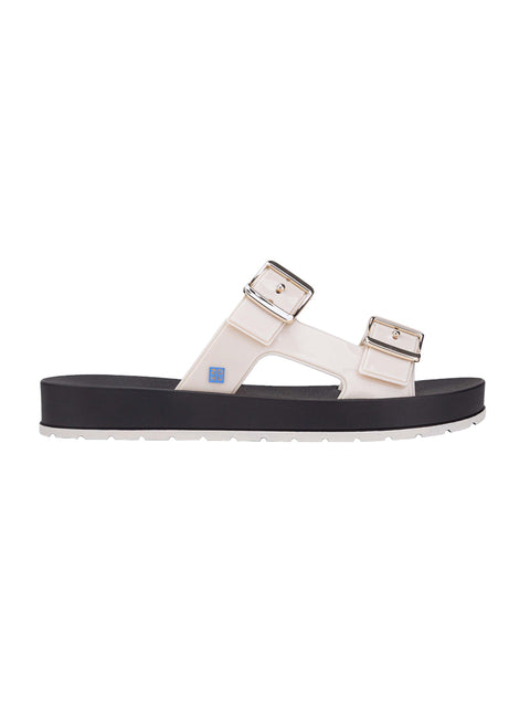Zaxy Flash Slide - Off White/Black