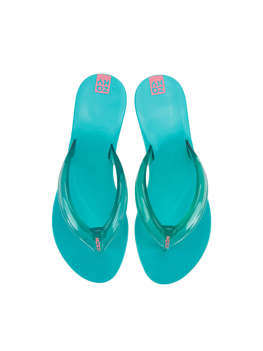 Zaxy Damen Flip Flops POP RAST AD - Vegan, Recycelbar, Rutschfeste Sohle Mit Nieten-Detail