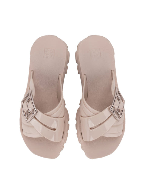 Zaxy Bliss Slide - Light Nude