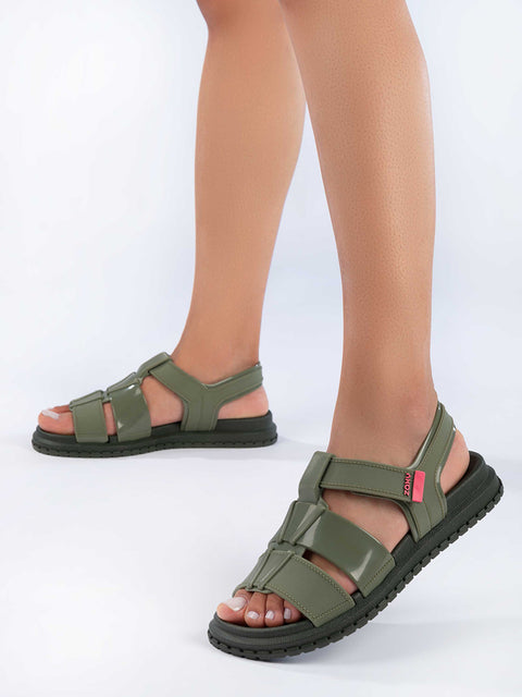 Zaxy Unic Sandal - Green