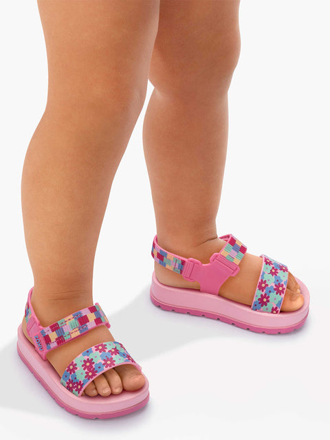 Zaxy Nina Moderninha Print Baby - Pink