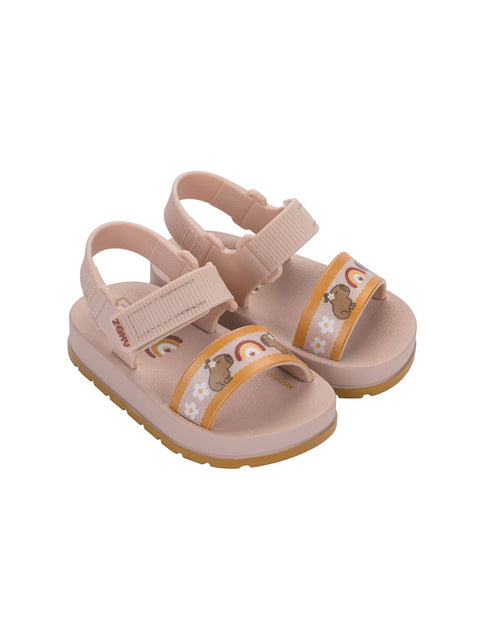 Zaxy Nina Moderninha Print Baby - Nude/Capybara