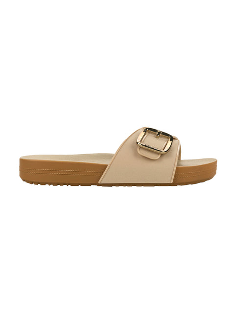 Zaxy Hug Slide - Light Beige