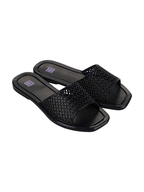 Zaxy Mesh Slide - Black