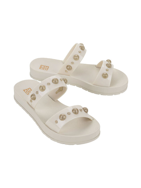 Zaxy Rise - Glitter Off White