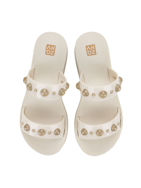 Zaxy Rise - Glitter Off White