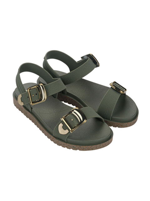 Zaxy Rich Sandal - Mate Green/Cork