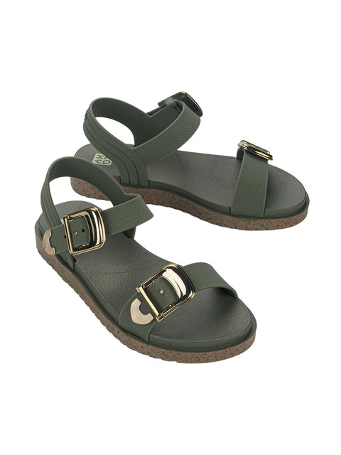 Zaxy Rich Sandal - Mate Green/Cork