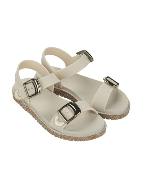 Zaxy Rich Sandal - Off White/Cork