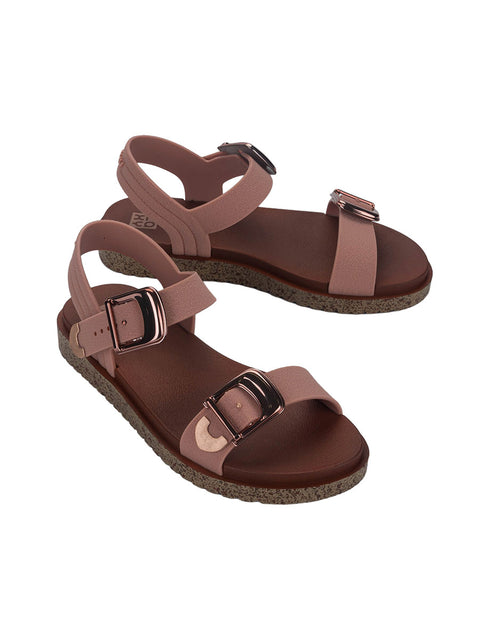 Zaxy Rich Sandal - Nude/Cork