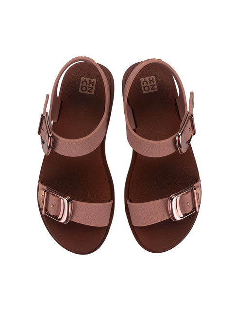 Zaxy Rich Sandal - Nude/Cork