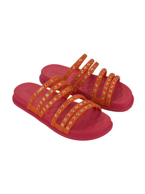 Zaxy Deep - Orange/Pink