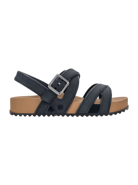 Zaxy Time Sand - Black/Dark Beige