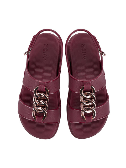 Zaxy Glam Sand - Cherry Red