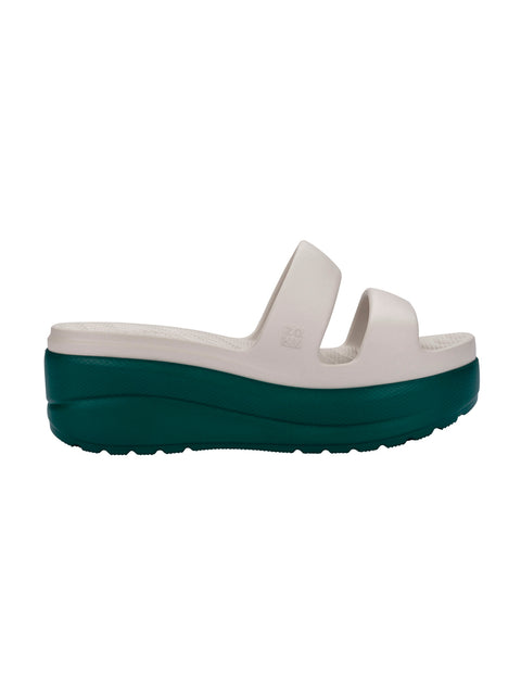 Zaxy Puffy Tam - Off White/Green