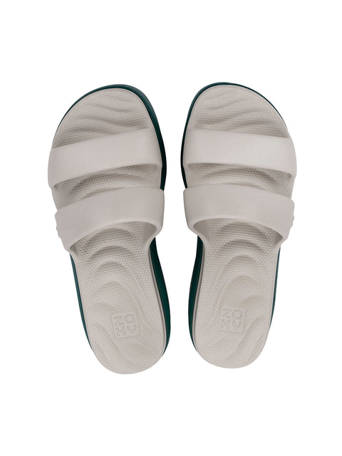 Zaxy Puffy Tam - Off White/Green