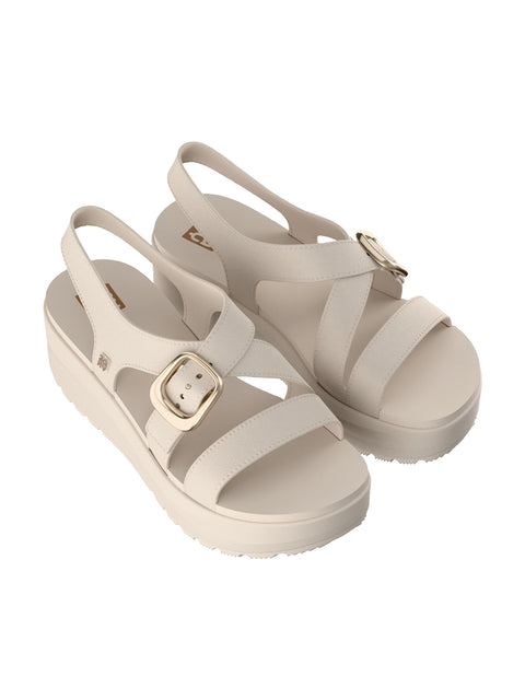 Zaxy Flow Up Sandal - Off White