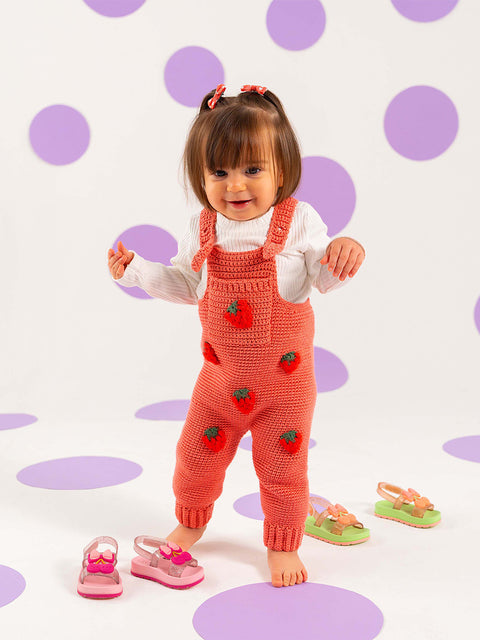 Zaxy Nina Cherry Sand Baby - Pink Glitter