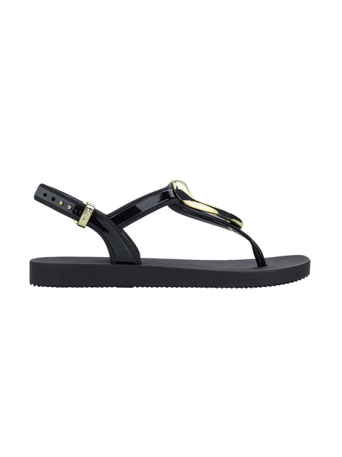 Zaxy Fancy Sand - Black/Gold