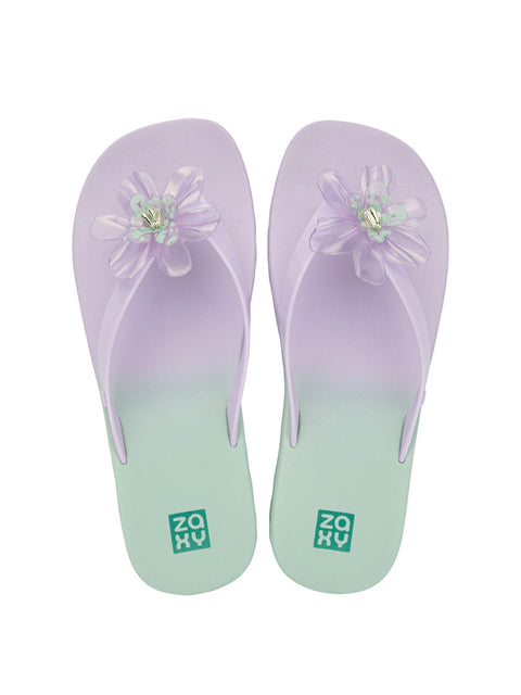 Zaxy Summer + Necessaire - Lilac/Green