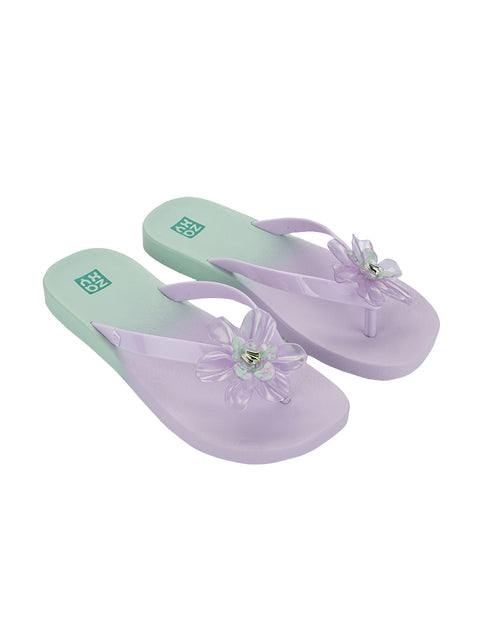 Zaxy Summer + Necessaire - Lilac/Green