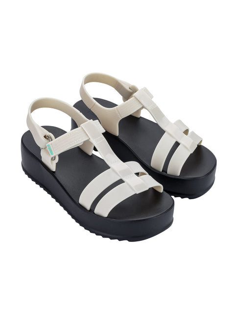 Zaxy New Up Sand - Off White/Black