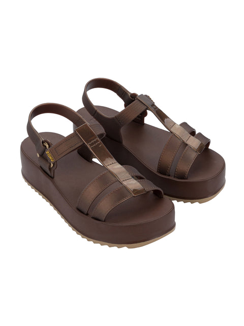 Zaxy New Up Sand - Dark Bronze/Brown