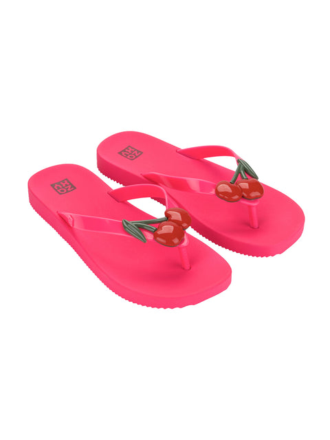 Zaxy Hype II Thong - Dark Pink/Cherry