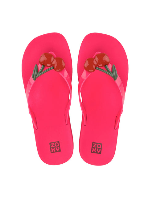 Zaxy Hype II Thong - Dark Pink/Cherry