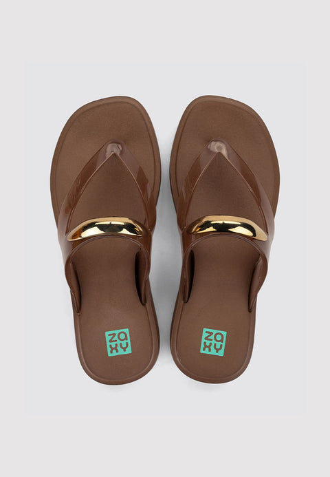 Zaxy Feel Tam - Transp Bear Brown