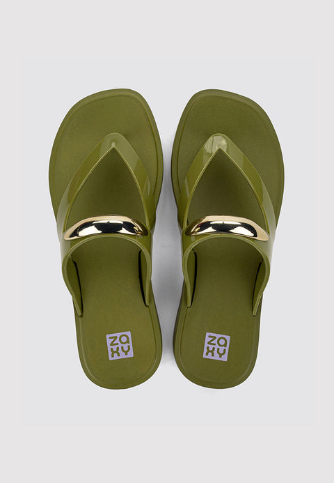 Zaxy Feel Tam - Olive Green