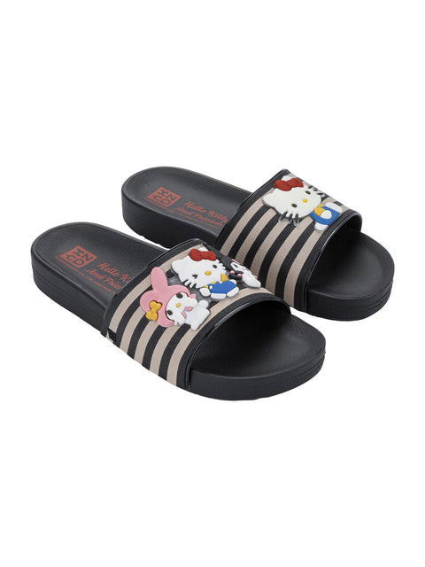 Zaxy Hello Kitty and Friends Slide - Black/Hello Kitty