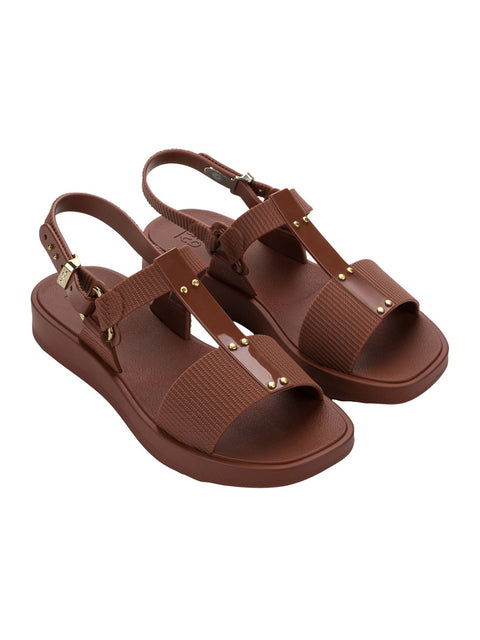 Zaxy Look Sand - Cocoa Brown