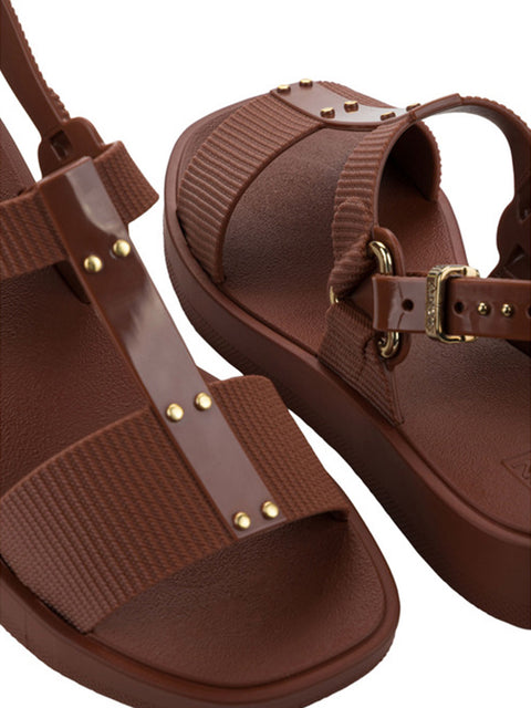 Zaxy Look Sand - Cocoa Brown