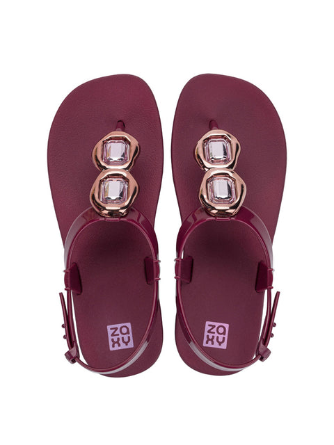 Zaxy Lady Sand - Cherry Red