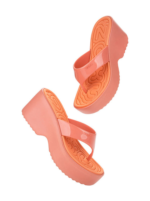 Zaxy Party Tam - Gloss Pink/Orange