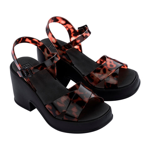 Zaxy Pop Up Plat Fem - Black Leopard