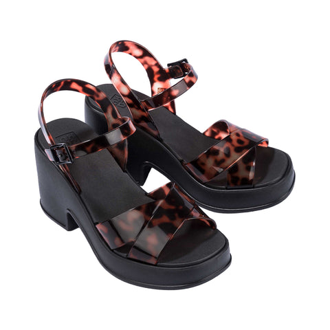 Zaxy Pop Up Plat Fem - Black Leopard