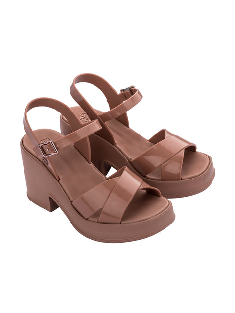 Zaxy Pop Up Plat Fem - Brown (BM212)