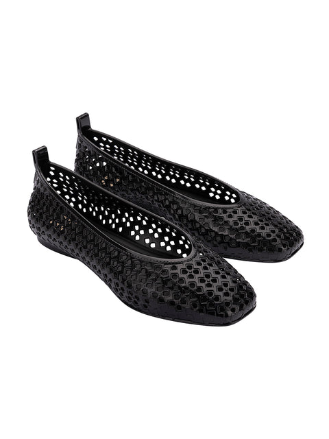 Zaxy Mesh Fem - Black