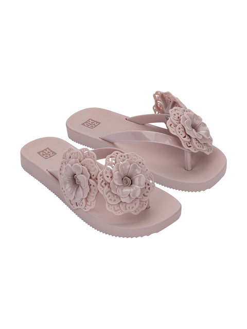 Zaxy Flowers Fem - Light Nude