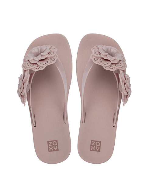 Zaxy Flowers Fem - Light Nude