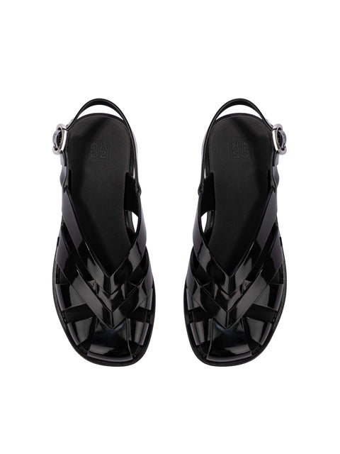 Zaxy Pose Sandalia - Black