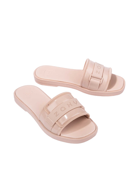 Zaxy Mania Slide - Light Nude